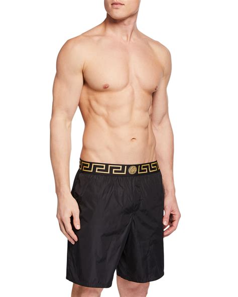 men versace swimsuit|designer men's swim trunks.